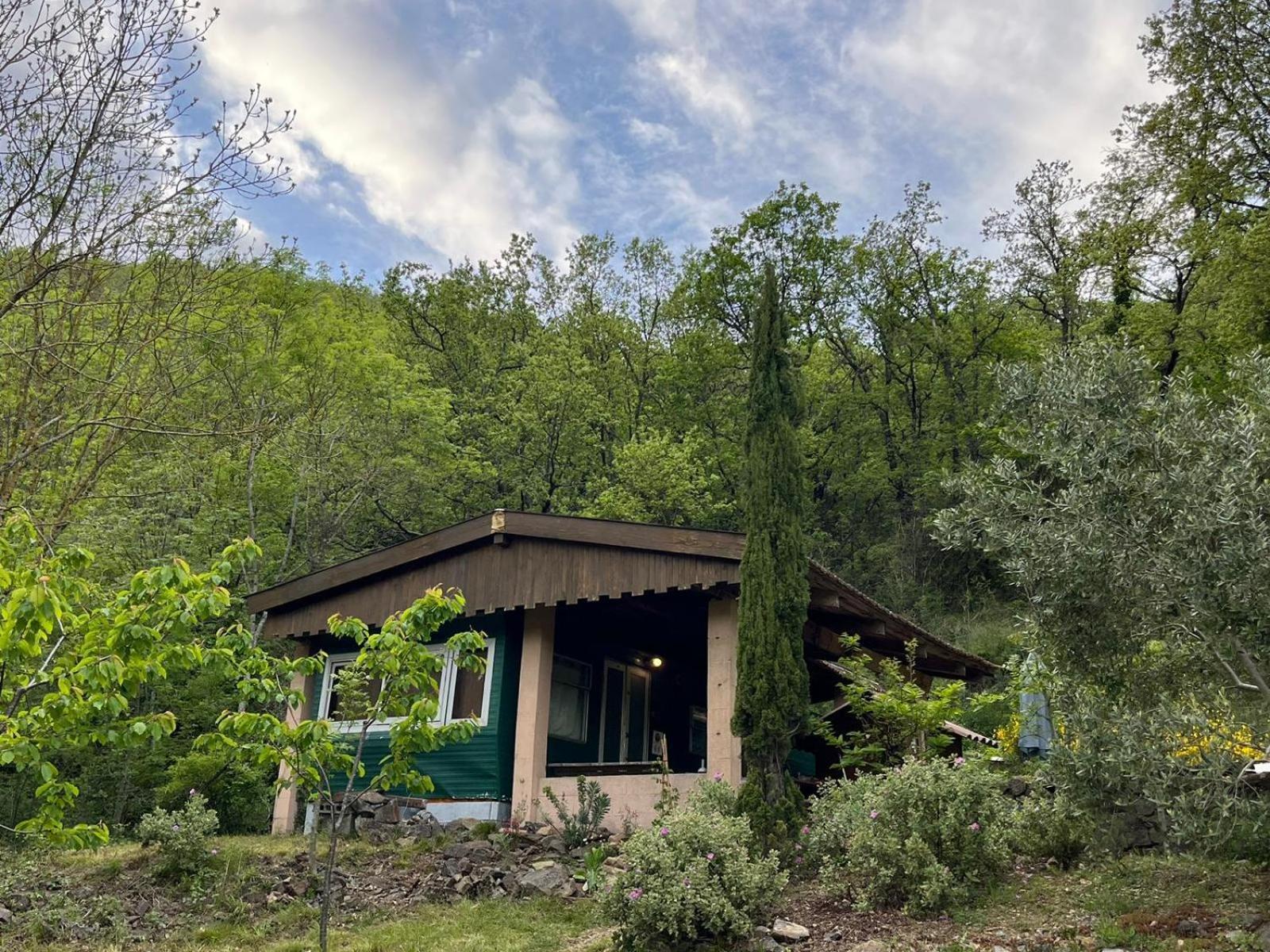 Ferme Les Therondels Saint-Pons-de-Thomieres Exterior photo